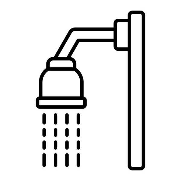 淋浴矢量图标 可用于打印 移动和网络应用 — 图库矢量图片