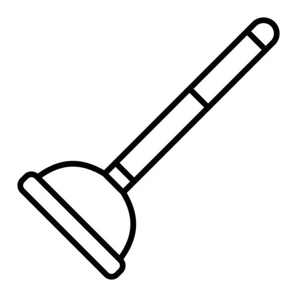 Plunger Vector Icon Can Used Printing Mobile Web Applications — Stock Vector
