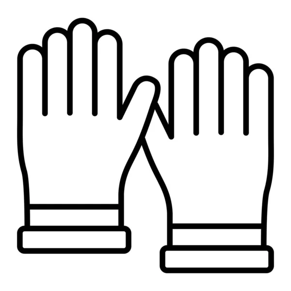 Cleaning Gloves Vector Icon Can Used Printing Mobile Web Applications — Stock Vector