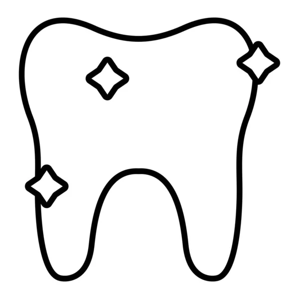 Icona Del Vettore Dei Denti Può Essere Utilizzato Stampa Applicazioni — Vettoriale Stock