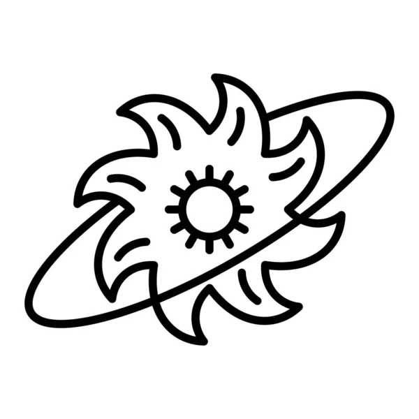 Supernova Vektorsymbol Einsetzbar Für Druck Mobile Anwendungen Und Web Anwendungen — Stockvektor