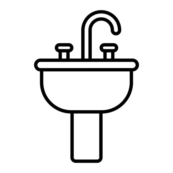 Sink向量图标 可用于打印 移动和网络应用 — 图库矢量图片