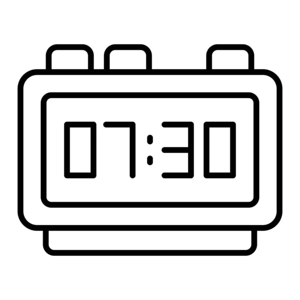 Icono Del Vector Alarma Puede Utilizar Para Aplicaciones Impresión Móviles — Vector de stock