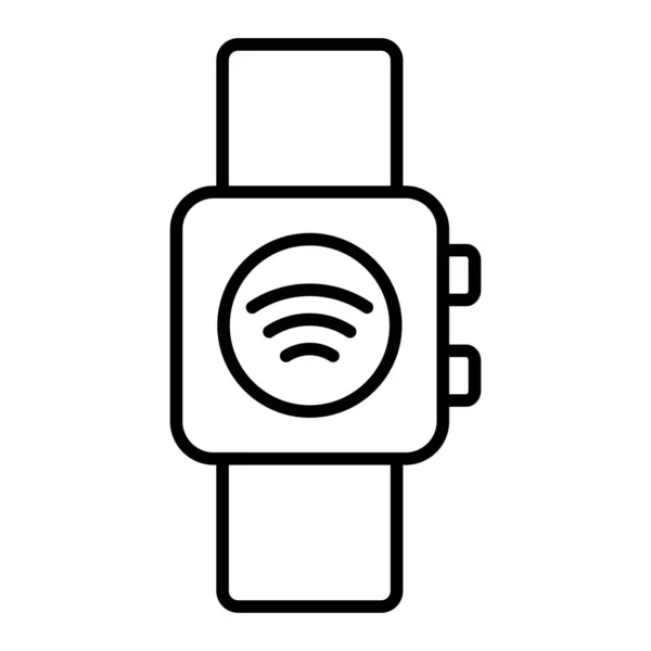 Ícone Vetor Smart Watch Pode Ser Usado Para Impressão Aplicações — Vetor de Stock