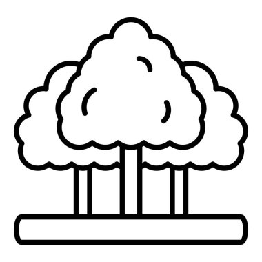 Doğa vektör simgesi. Yazdırma, mobil ve web uygulamaları için kullanılabilir.