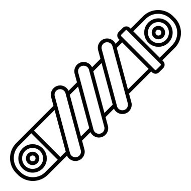 Vektör simgesini askıya al. Yazdırma, mobil ve web uygulamaları için kullanılabilir.