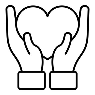 Aşk vektör simgesi. Yazdırma, mobil ve web uygulamaları için kullanılabilir.