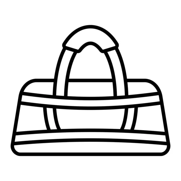 Gym Bag Icono Vector Puede Utilizar Para Aplicaciones Impresión Móviles — Archivo Imágenes Vectoriales