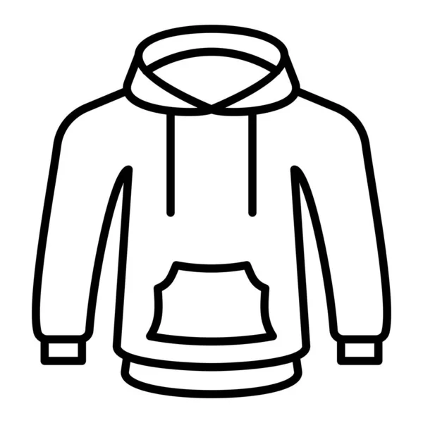 Sweatshirt Vector Icon Can Used Printing Mobile Web Applications — Stock Vector