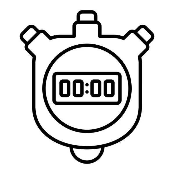 Icono Del Vector Cronómetro Puede Utilizar Para Aplicaciones Impresión Móviles — Archivo Imágenes Vectoriales