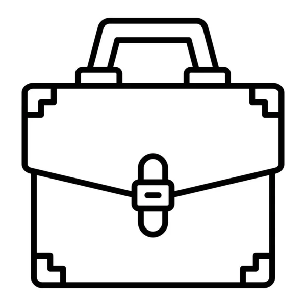 Aktenkoffer Vektor Symbol Einsetzbar Für Druck Mobile Anwendungen Und Web — Stockvektor