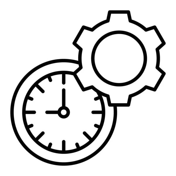 Ícone Vetor Gerenciamento Tempo Pode Ser Usado Para Impressão Aplicações — Vetor de Stock