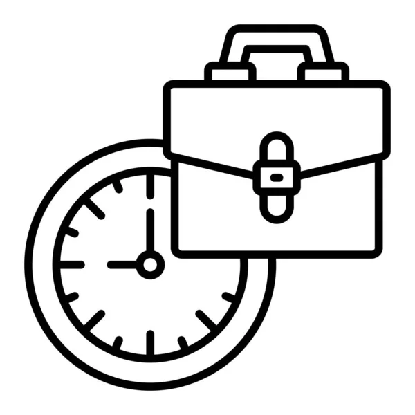Horas Trabalho Ícone Vetor Pode Ser Usado Para Impressão Aplicações —  Vetores de Stock