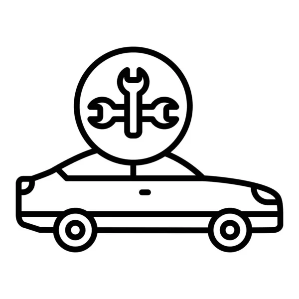 Εικονίδιο Φορέα Συντήρησης Αυτοκινήτου Μπορεί Χρησιμοποιηθεί Για Εκτυπώσεις Mobile Και — Διανυσματικό Αρχείο