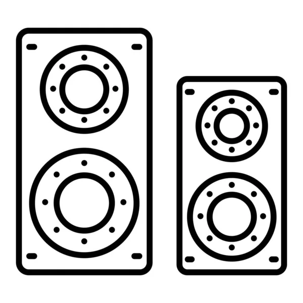 扬声器矢量图标 可用于打印 移动和网络应用 — 图库矢量图片