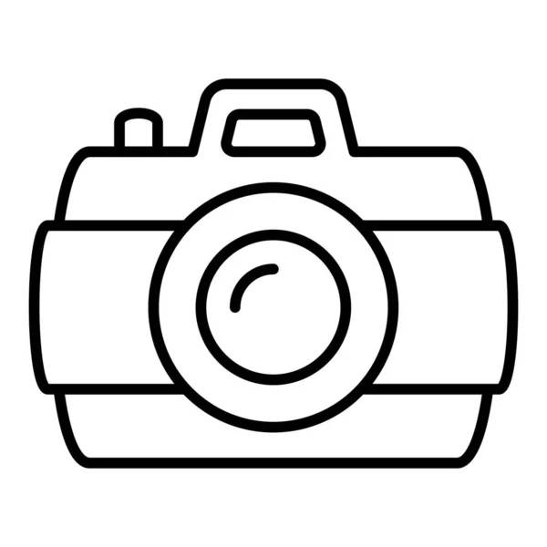 Значок Вектора Камеры Использоваться Печати Мобильных Веб Приложений — стоковый вектор