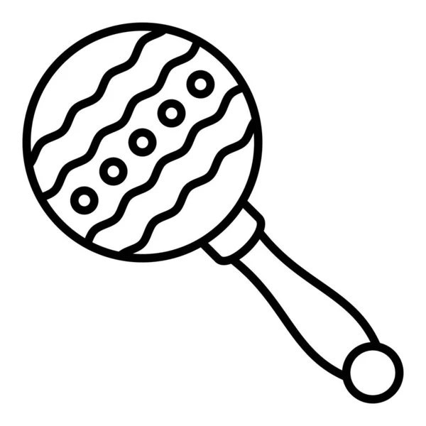 Çıngırak vektör simgesi. Yazdırma, mobil ve web uygulamaları için kullanılabilir.