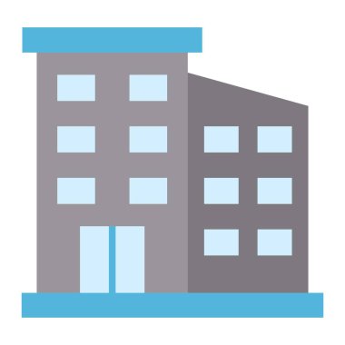 Ofis vektör simgesi. Yazdırma, mobil ve web uygulamaları için kullanılabilir.