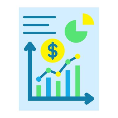 Çizelge çizelgesi vektör simgesi. Yazdırma, mobil ve web uygulamaları için kullanılabilir.