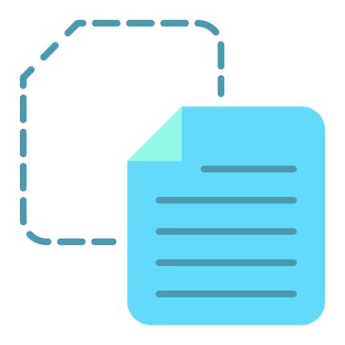 Vektör simgesini kes. Yazdırma, mobil ve web uygulamaları için kullanılabilir.