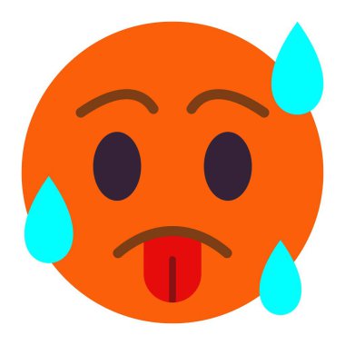 Sıcak vektör simgesi. Yazdırma, mobil ve web uygulamaları için kullanılabilir.