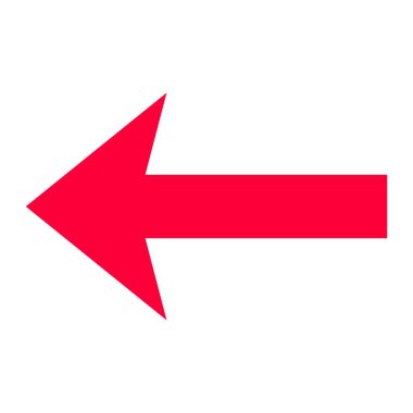 Sol vektör simgesi. Yazdırma, mobil ve web uygulamaları için kullanılabilir.