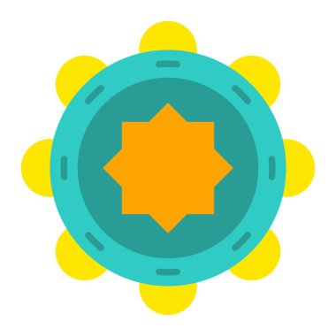 Tef vektör simgesi. Yazdırma, mobil ve web uygulamaları için kullanılabilir.