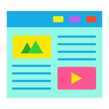 Günlük vektör simgesi. Yazdırma, mobil ve web uygulamaları için kullanılabilir.