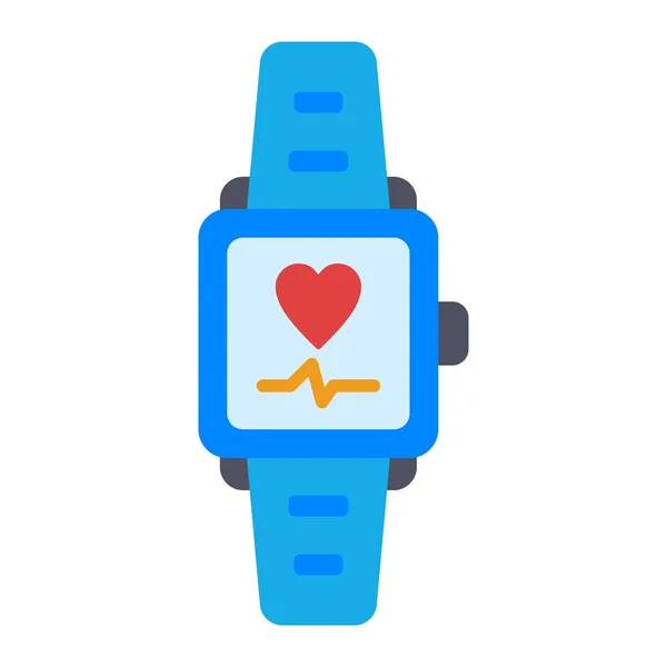 Icône Vectorielle Smartwatch Peut Être Utilisé Pour Impression Les Applications — Image vectorielle