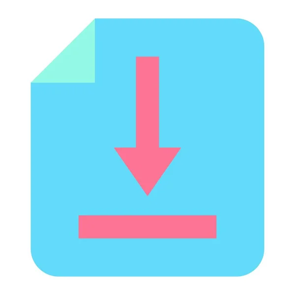 Vektorsymbol Herunterladen Einsetzbar Für Druck Mobile Anwendungen Und Web Anwendungen — Stockvektor