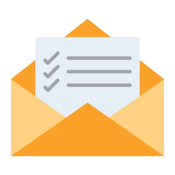 Ikona Wektora Mail Może Być Stosowany Drukowania Aplikacji Mobilnych Webowych — Wektor stockowy