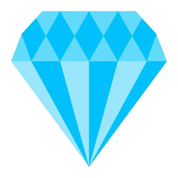 Diamond Vector Icon Can Used Printing Mobile Web Applications — Stock Vector