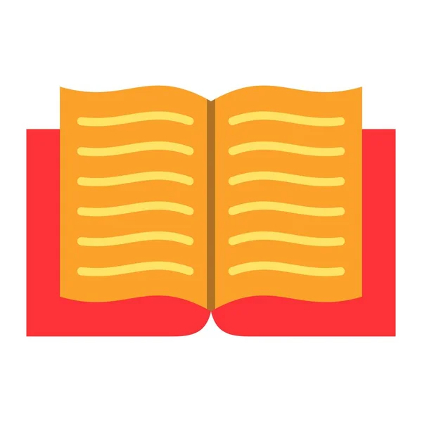 Book Vector Icon Can Used Printing Mobile Web Applications — Stock Vector