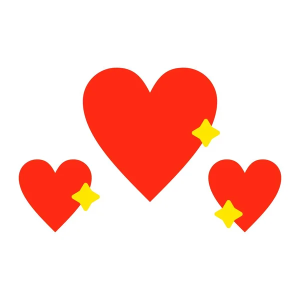 Εικονίδιο Φορέα Αγάπης Μπορεί Χρησιμοποιηθεί Για Εκτυπώσεις Mobile Και Web — Διανυσματικό Αρχείο