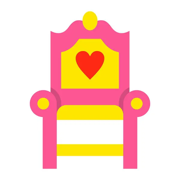Chair Vector Icon Can Used Printing Mobile Web Applications — Stock Vector