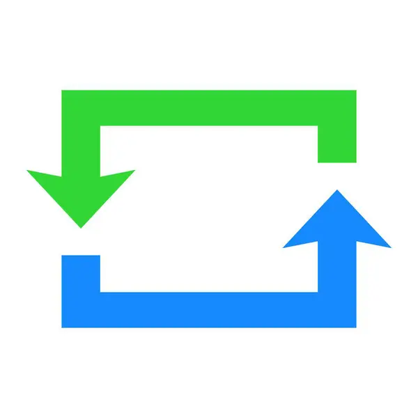 Rechteckiges Vektorsymbol Einsetzbar Für Druck Mobile Anwendungen Und Web Anwendungen — Stockvektor