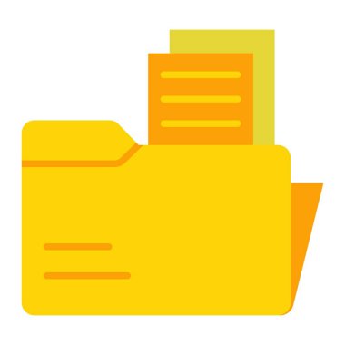 Dizin vektör simgesi. Yazdırma, mobil ve web uygulamaları için kullanılabilir.