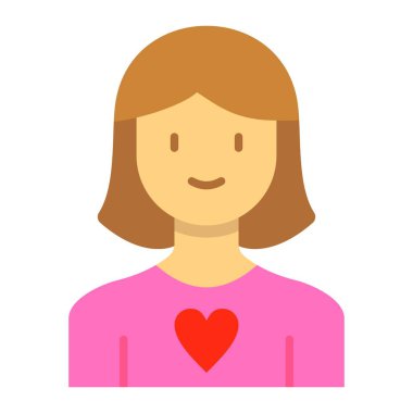 Anne vektör simgesi. Yazdırma, mobil ve web uygulamaları için kullanılabilir.