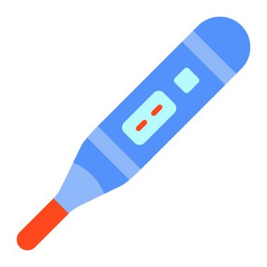 Termometre vektör simgesi. Yazdırma, mobil ve web uygulamaları için kullanılabilir.
