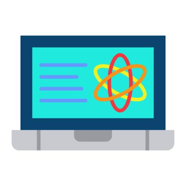 Laptop vektör simgesi. Yazdırma, mobil ve web uygulamaları için kullanılabilir.