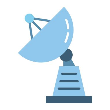 Uydu Çanağı vektör simgesi. Yazdırma, mobil ve web uygulamaları için kullanılabilir.