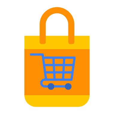 Perakende vektör simgesi. Yazdırma, mobil ve web uygulamaları için kullanılabilir.