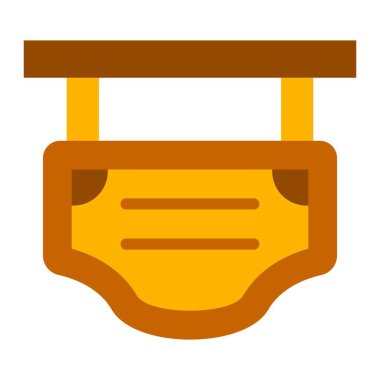 İmza vektör simgesi. Yazdırma, mobil ve web uygulamaları için kullanılabilir.