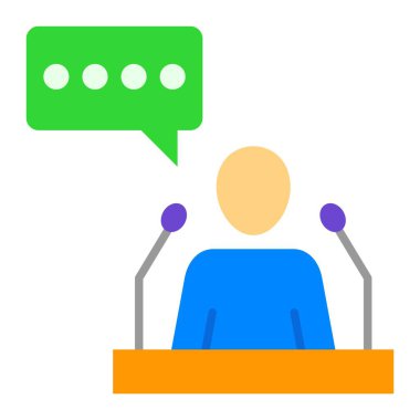 İletişim vektör simgesi. Yazdırma, mobil ve web uygulamaları için kullanılabilir.