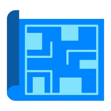 Taslak vektör simgesi. Yazdırma, mobil ve web uygulamaları için kullanılabilir.