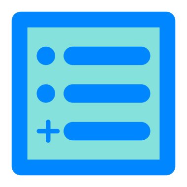 Menü vektör simgesi. Yazdırma, mobil ve web uygulamaları için kullanılabilir.