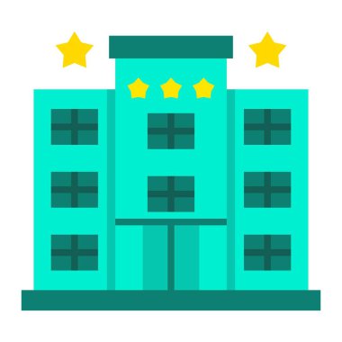 Beş Yıldız vektör simgesi. Yazdırma, mobil ve web uygulamaları için kullanılabilir.