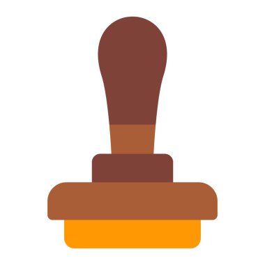 Pul vektör simgesi. Yazdırma, mobil ve web uygulamaları için kullanılabilir.