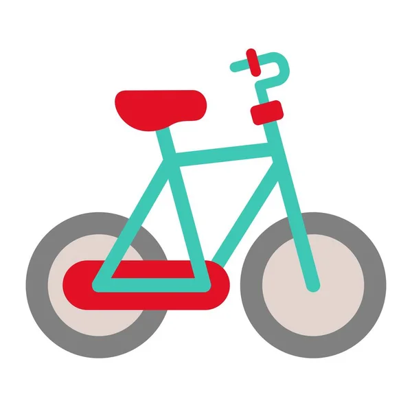 自転車のベクトルアイコン モバイル Webアプリケーションに使用できます — ストックベクタ