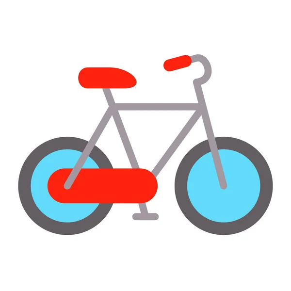 Велосипед Вектор Значок Може Використовуватися Друку Мобільних Веб Додатків — стоковий вектор